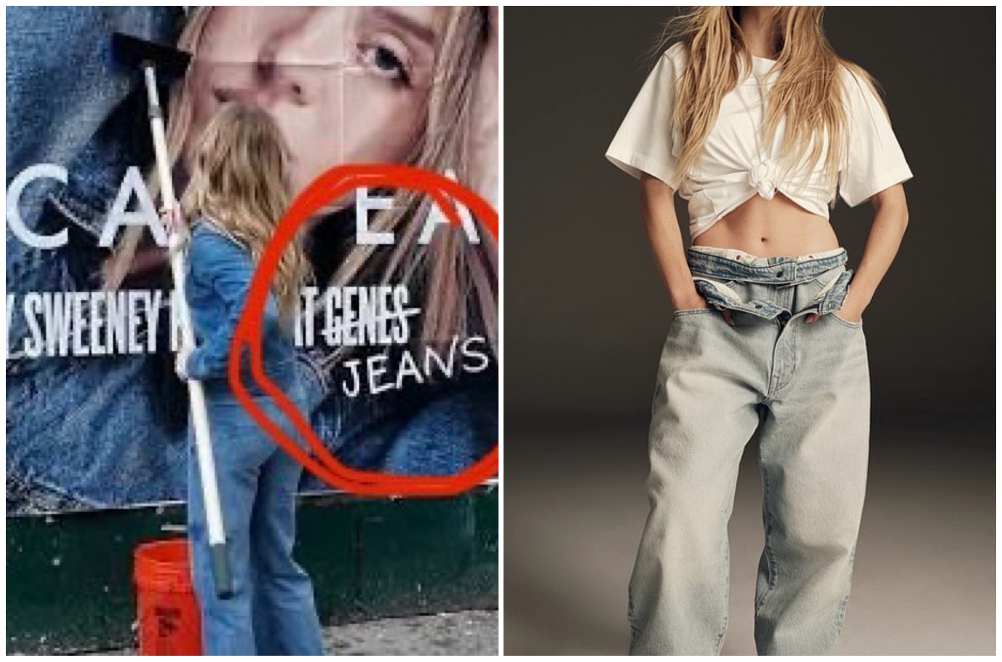 Internet goes berzerk over American Eagle “jeans/genes” ad…