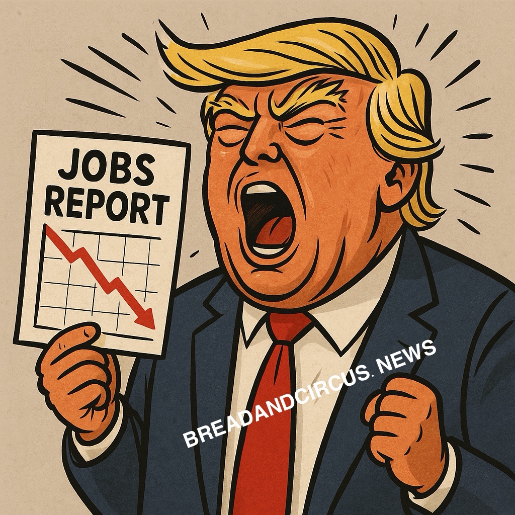 Trump calls jobs report fake news, fires Labor Commish..