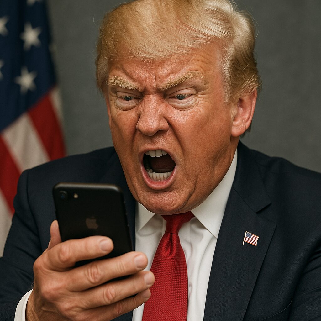 Trump says he is ready to fire nuclear missiles at Russia over mean tweet…