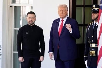 Trump preaches “peace through strength” but advises Ukraine (and anyone else he wants to dominate) “peace through surrender”