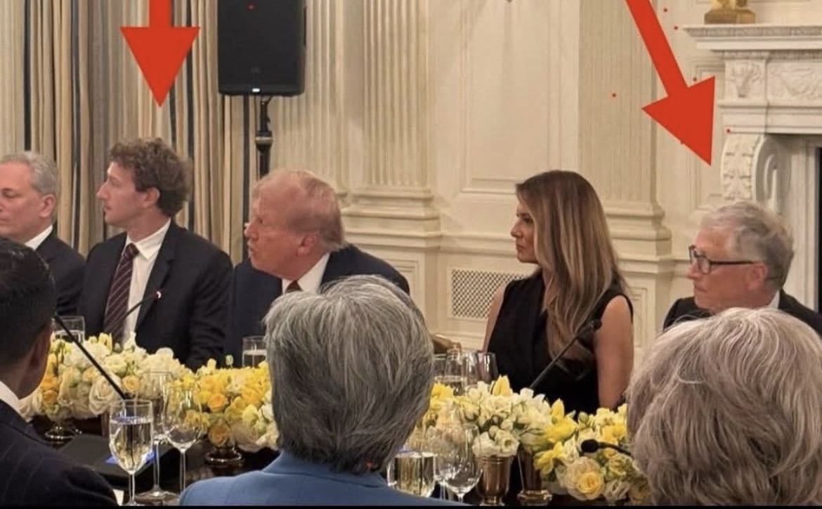 Trump gleefully hosts tech tyrants at WH dinner, thanks them for helping destroy America…